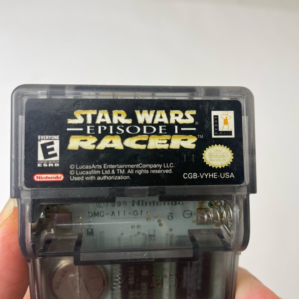 Star Wars Episode I Racer Nintendo Game Boy Color 1999 Tested Rumble - Picture 6 of 8